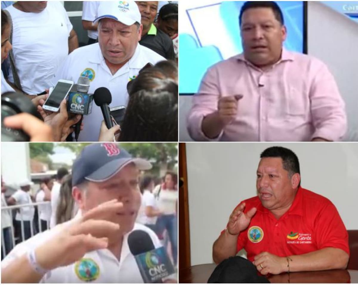 Manuel Vicente Duque, alcalde de Cartagena. EL UNIVERSAL