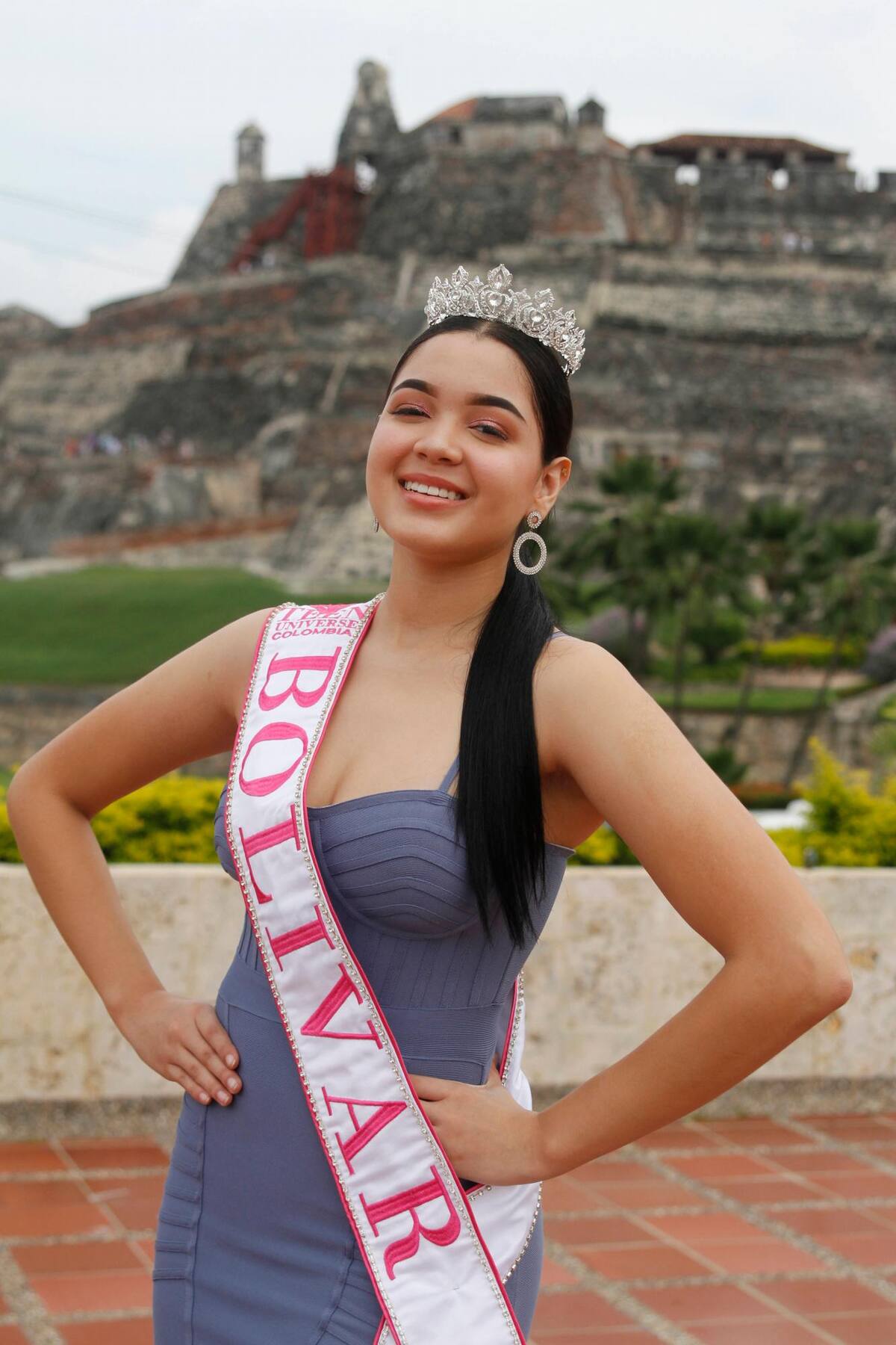 Fiorella del Mar Posada Porto, Teen Universe Bolívar. // Foto: Óscar Díaz - El Universal.