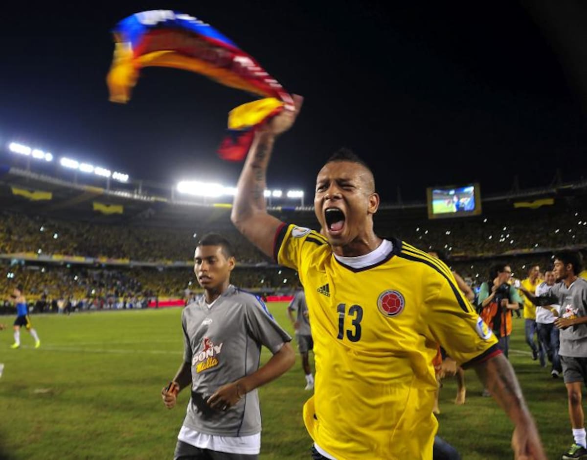 Freddy Guarín Vásquez, integrante de la Selección Colombia. AFP LUIS ACOSTA