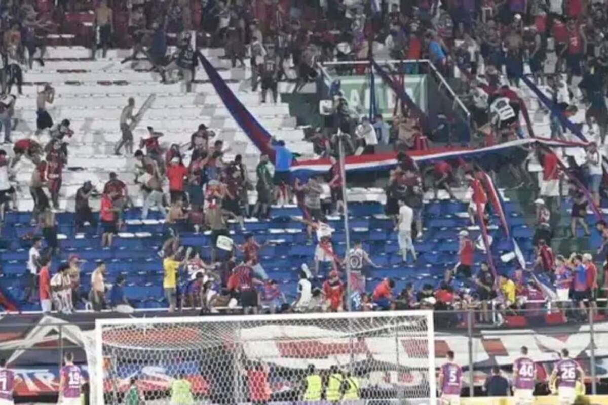 Violencia en estadios de Paraguay: un muerto y varios detenidos en 3 jornadas