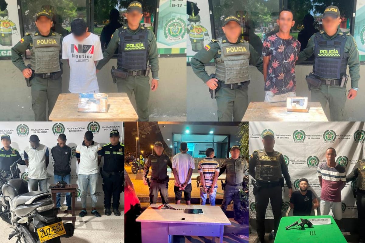 Video: Policía capturó a 19 hombres por sicariatos en Cartagena
