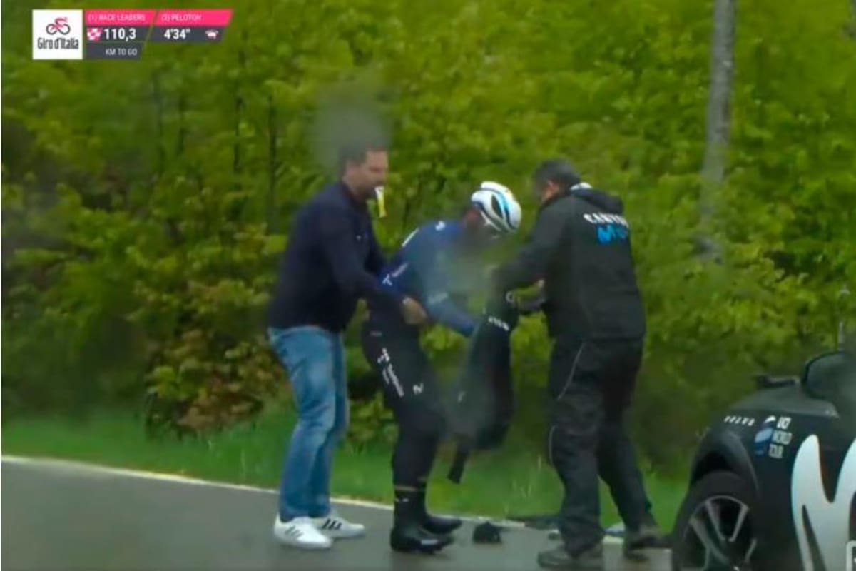 Video: Fernando Gaviria sufrió una dura caída en el Giro de Italia