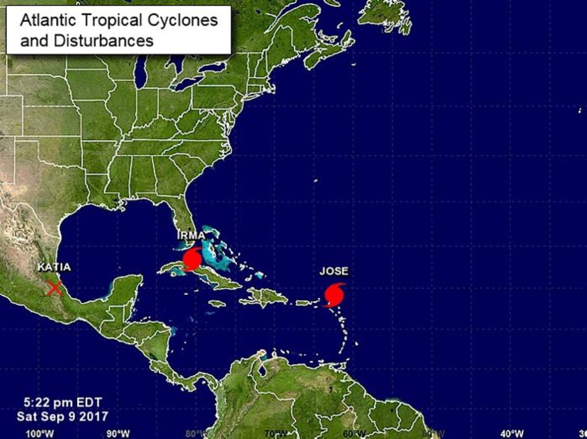 Están bajo amenaza de tormenta tropical los territorios como San Martín, San Bartolomé y Sint Maarten, según el CNH.