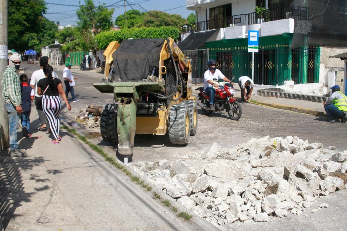 Dos rutas de Transcaribe cambian de recorrido por trabajos en El Consulado
