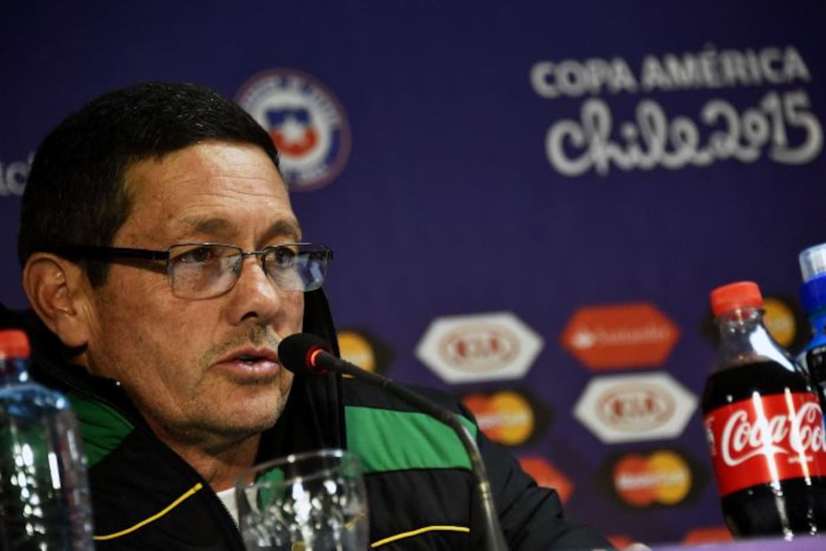 Mauricio Soria ex entrenador de Bolivia. AFP RODRIGO ARANGUA