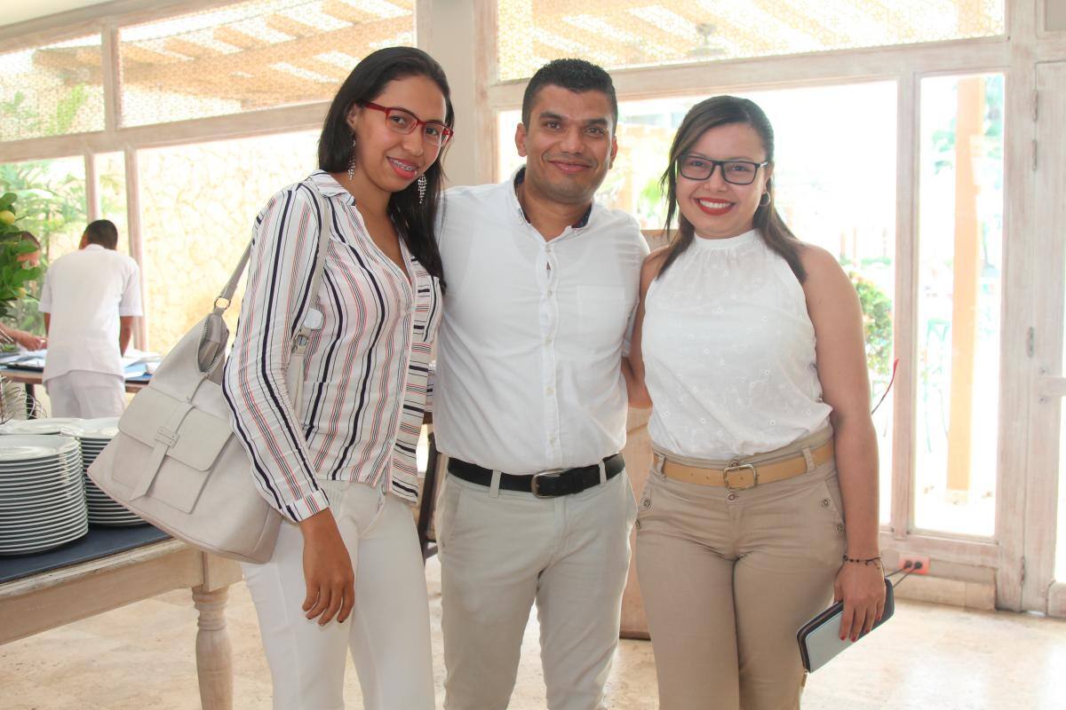 María Alejandra Bolaños, Jarsy Barboza y Diana Berdugo.