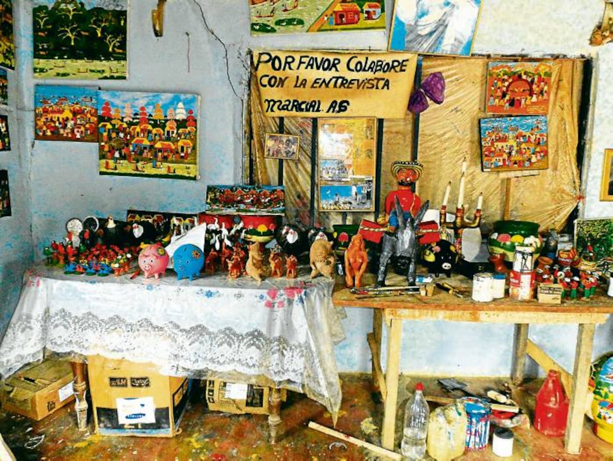Taller de Marcial Alegría.