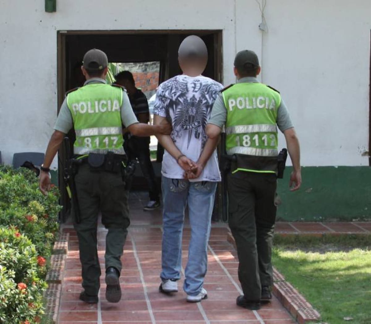 Comunidad y Policía capturan a atracador que operaba en el sector turístico. Cortesía