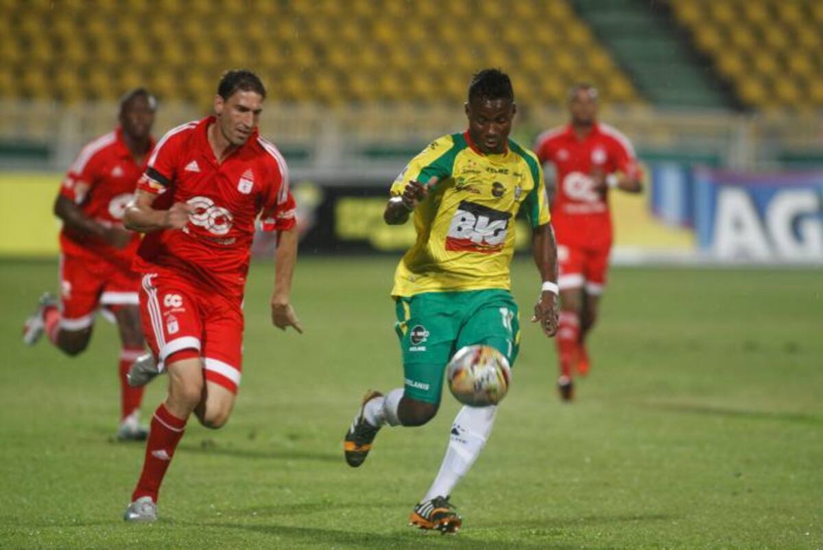 Yeiner Acevedo, volante de Real Cartagena, también estará presente en la cita de hoy. ARCHIVO