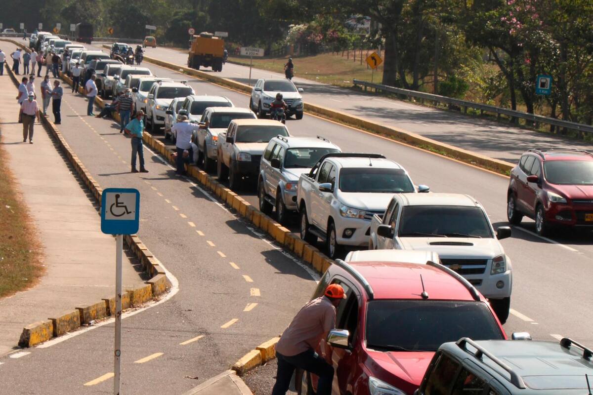 Con caravana en Sincelejo exigen libertad del médico Fabio Hernández
