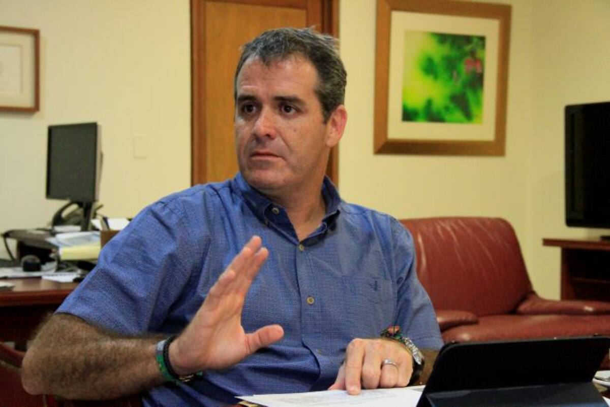 Andrés Betancourt, dijo que su proyecto político busca proyectar la ciudad a 25 años. Rechazó los métodos de quienes se están adelantando en sus campañas Archivo