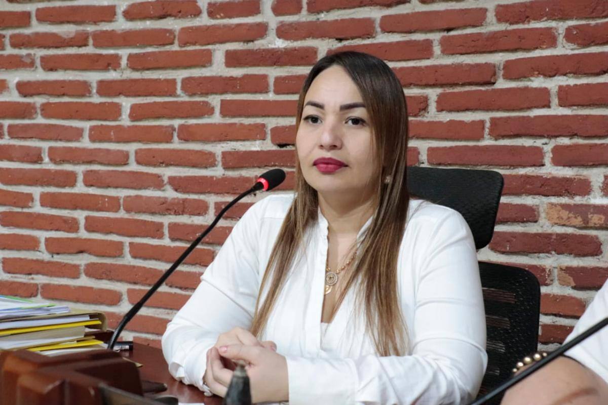 Gloria Estrada, concejala del Partido Liberal.