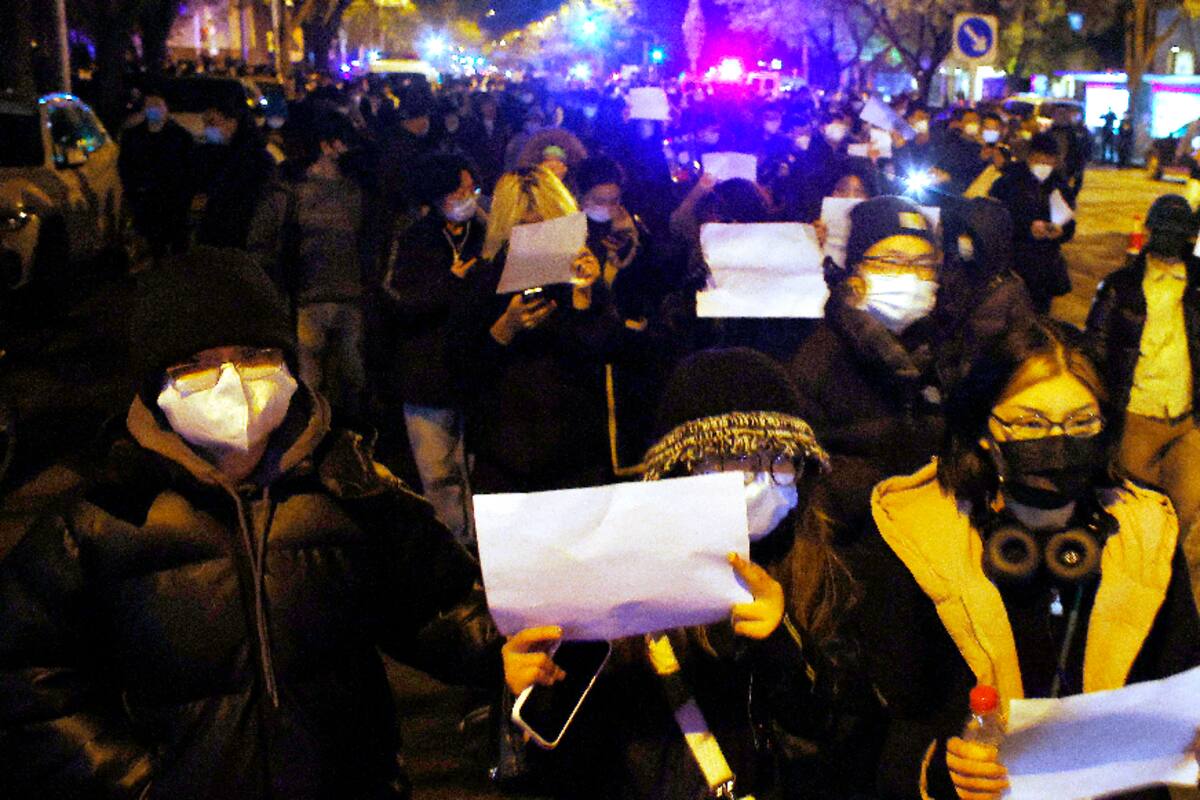Las protestas contra la política ‘cero COVID’ llegan a las calles de Pekín
