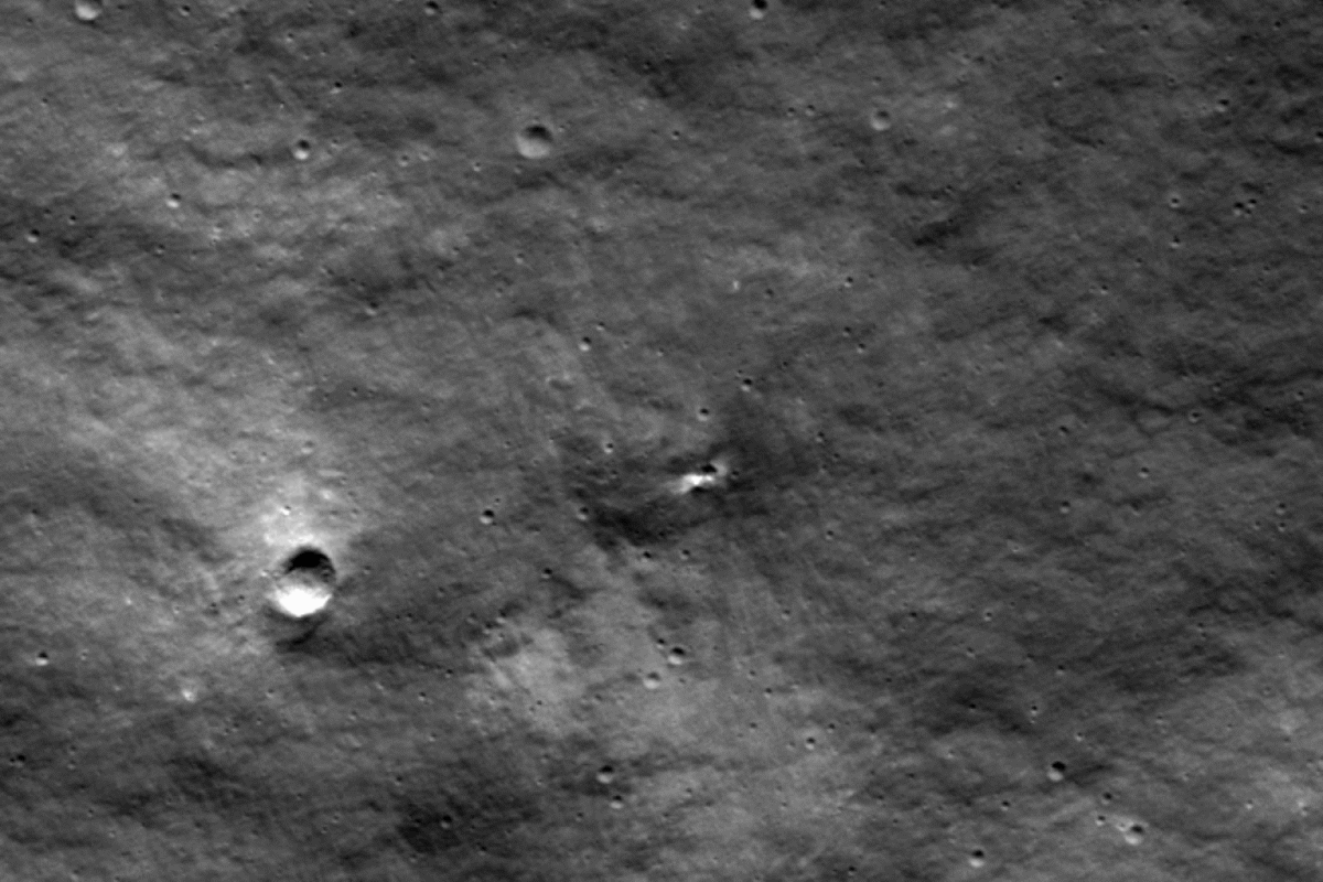 El fracaso espacial de los rusos provocó un nuevo cráter en la Luna