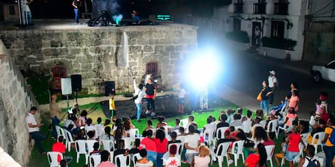 Ecos del ‘flow’ cartagenero sonaron en las murallas de Getsemaní