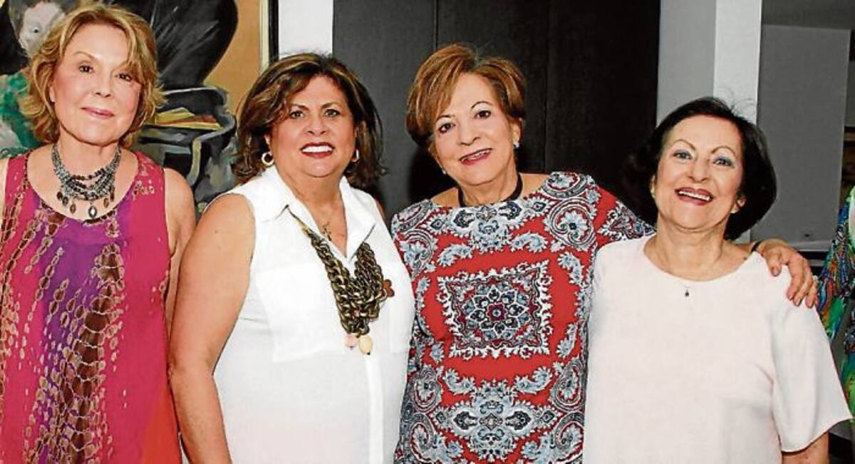 Olga Stella Ramos, Ruth Benedetti, Diana de Lequerica y Angela Vecchio. MARUJA PARRA - EL UNIVERSAL