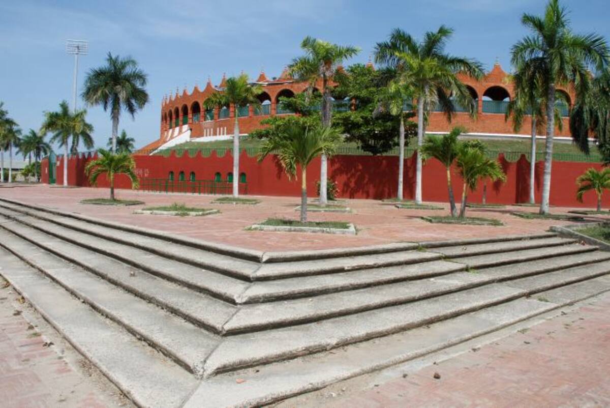 El frente y la taquilla de la Plaza de Toros también fue reparada. Dagoberto Cabarcas