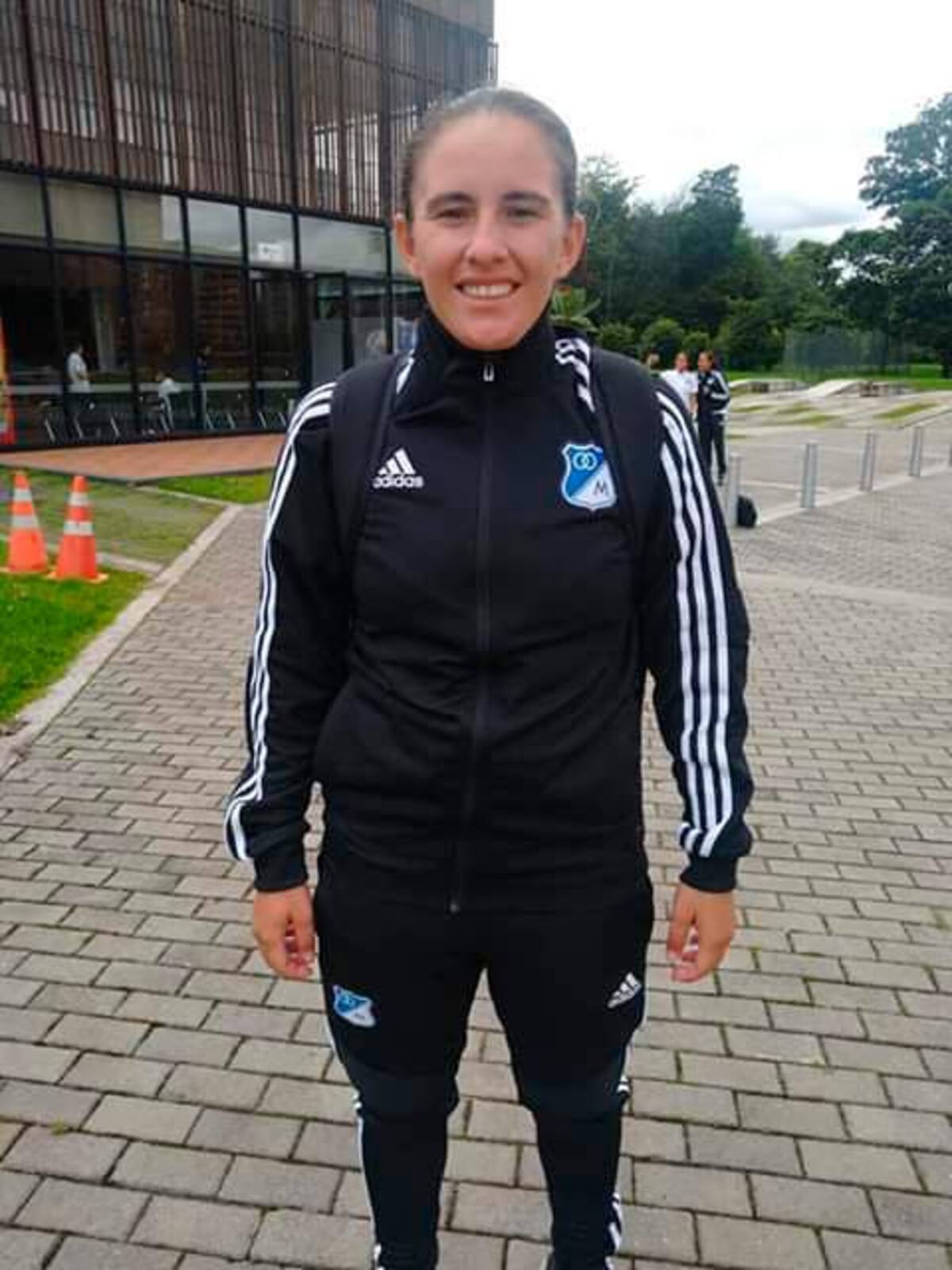 Daya Castillo es una de las delanteras de Millonarios. // CORTESÍA