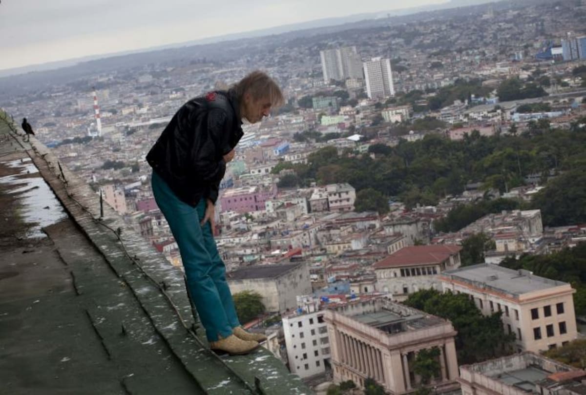 Hombre araña en Cuba AP