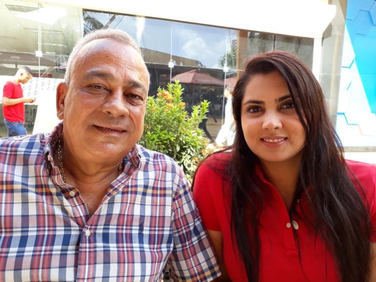 Hernando Trucco y Laura Fortich, candidata liberal cartagenera al Senado. El Universal