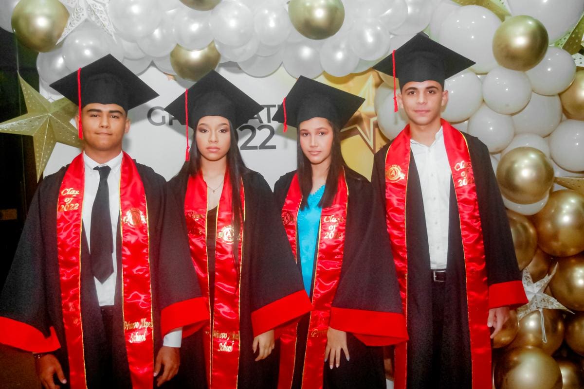 Luis Mario Marrugo Díaz, Luisa Fernanda Padilla Ramírez, Gabriela Merlano y Jorge Andrés Martínez Herrera.