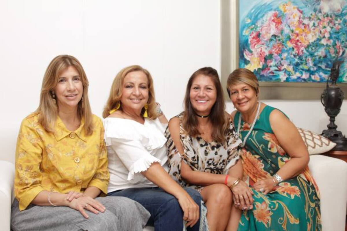 Icha Bajaire, Martha Bustillo, Cecilia Osorio y Glenda López. Nayib Gaviria-El Universal