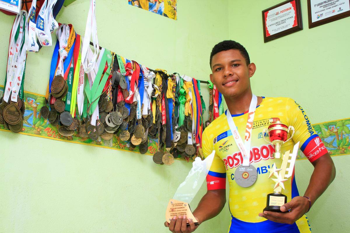 Salomón siempre ha sido ganador. Él va por más triunfo en el deporte de sus amores. //Julio castaño/el universal