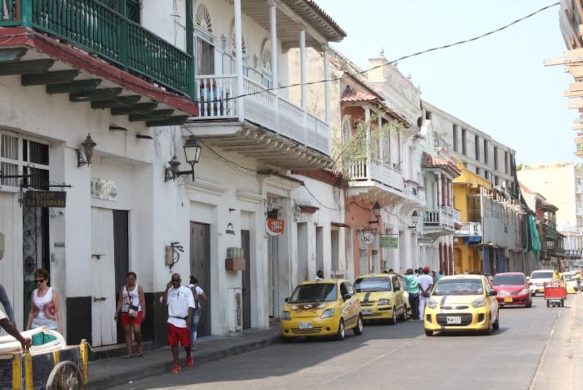 La Calle de la Media Luna es un popular sector del barrio Getsemaní. El Universal.