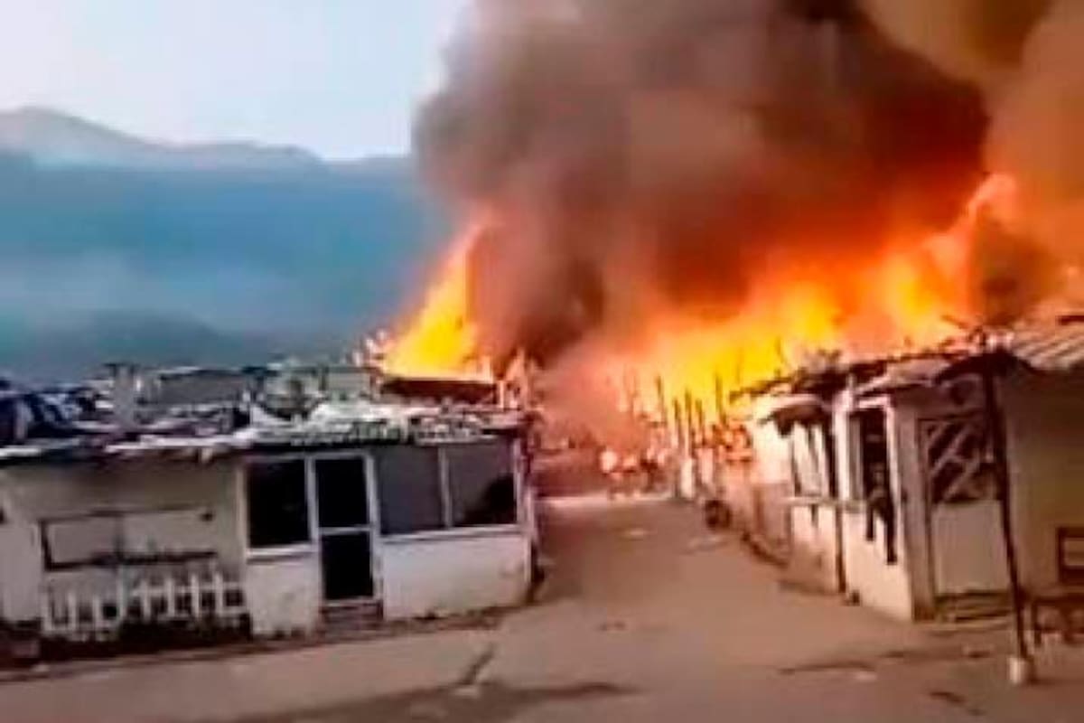 Video: Grave incendio en cárcel de Venezuela tras enfrentamiento de reclusos