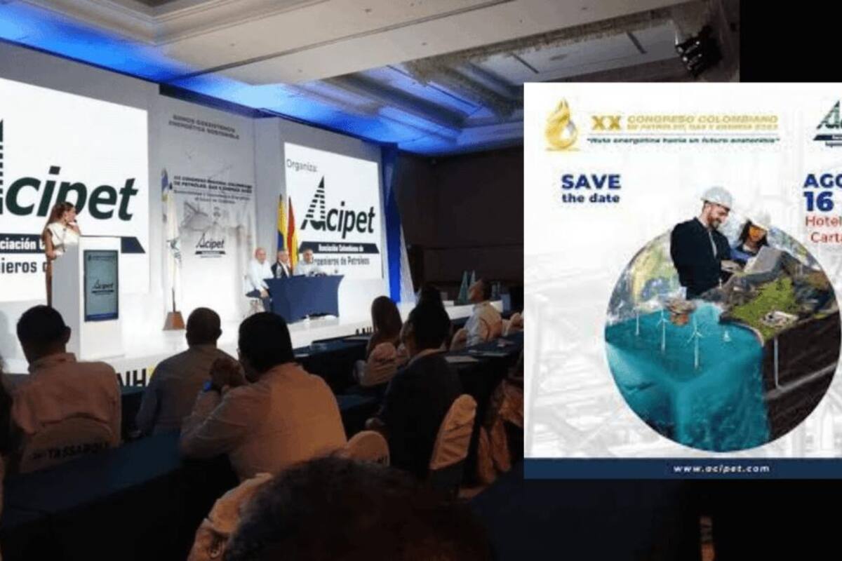 Inicia el XX Congreso Colombiano de Petróleo Gas y Energía en Cartagena