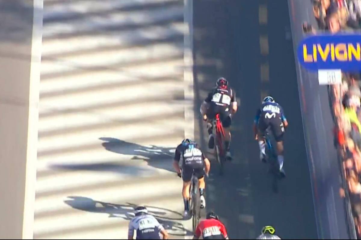 Video: el emocionante esprint de Fernando Gaviria en la Milán-Turín