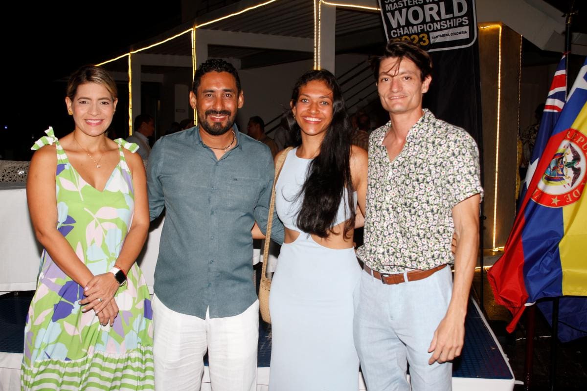 Lina Rojas, Juan Vásquez, Ana Pedraza y José Vicente Trucco.