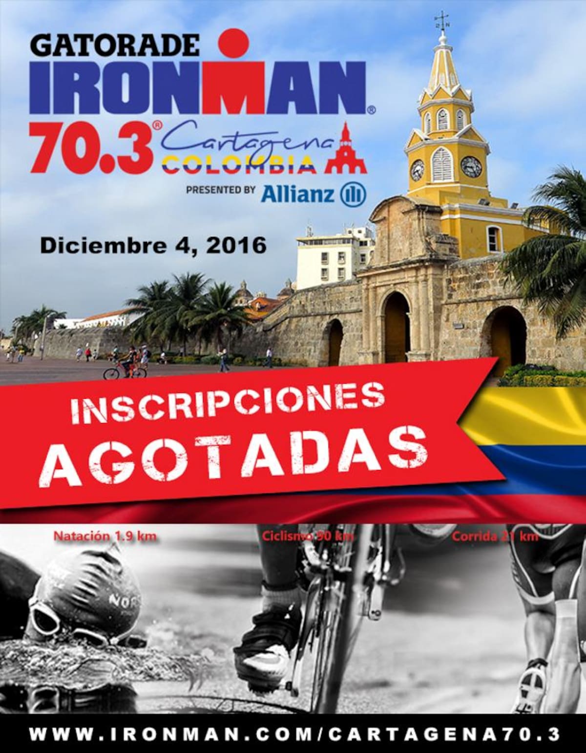 Ironman 70.3 Cartagena 2016.