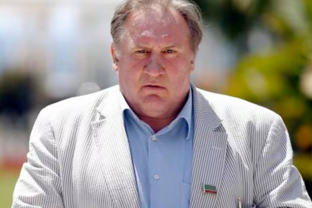Periodista española denuncia a Gérard Depardieu por violación