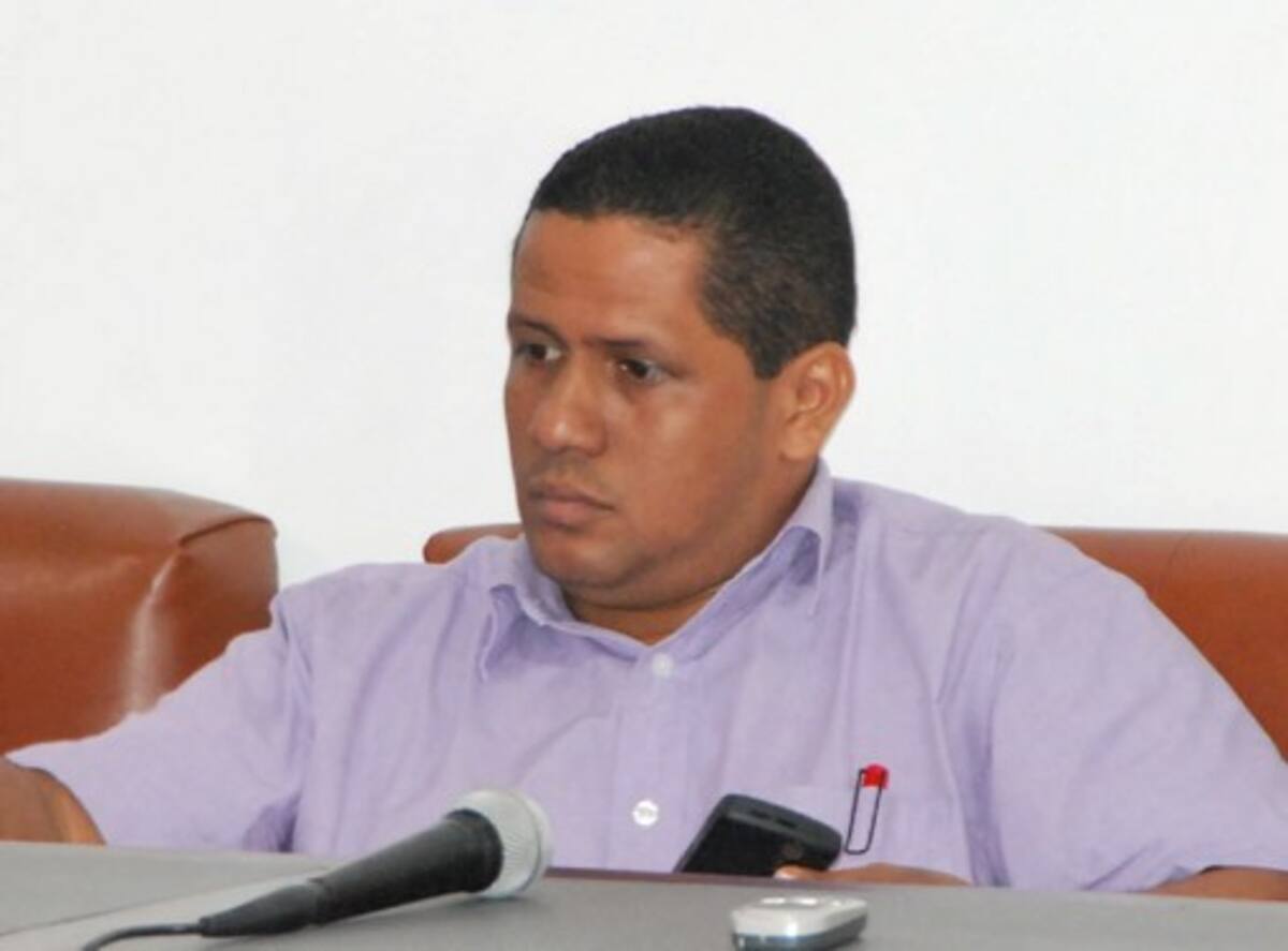 Aldrin Pinedo, concejal de Montería.