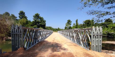 Bolívar avanza en conectividad con 26 puentes en zonas rurales