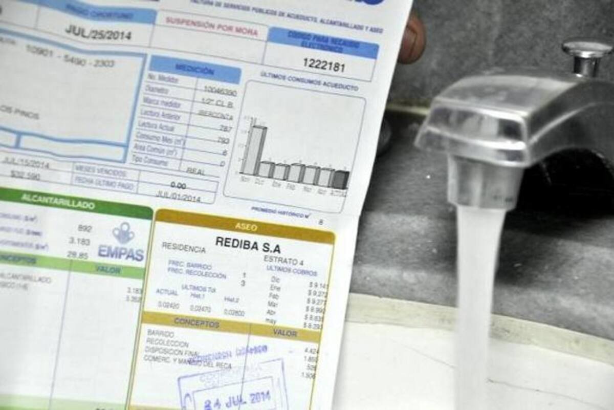 Los cortes de agua por falta de pago podrían vulnerar derechos fundamentales de los ciudadanos. COLPRENSA