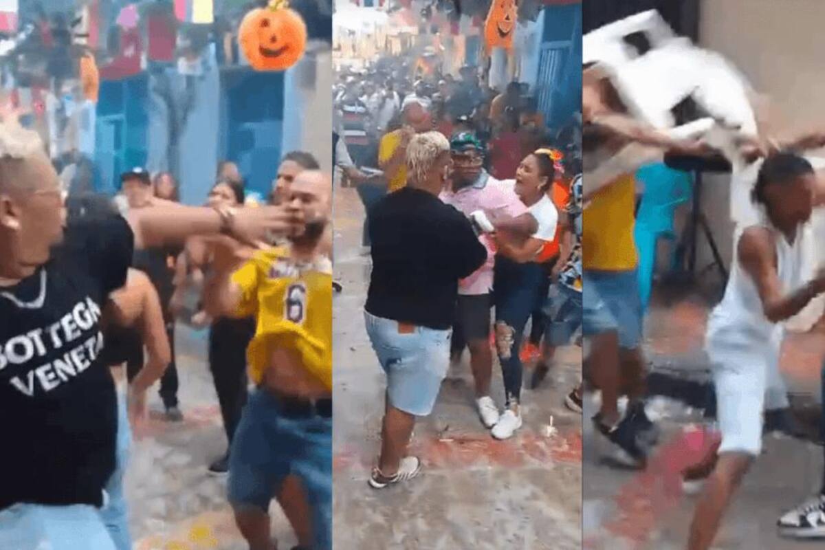 Video: Así fue la violenta riña registrada en el Cabildo de Getsemaní