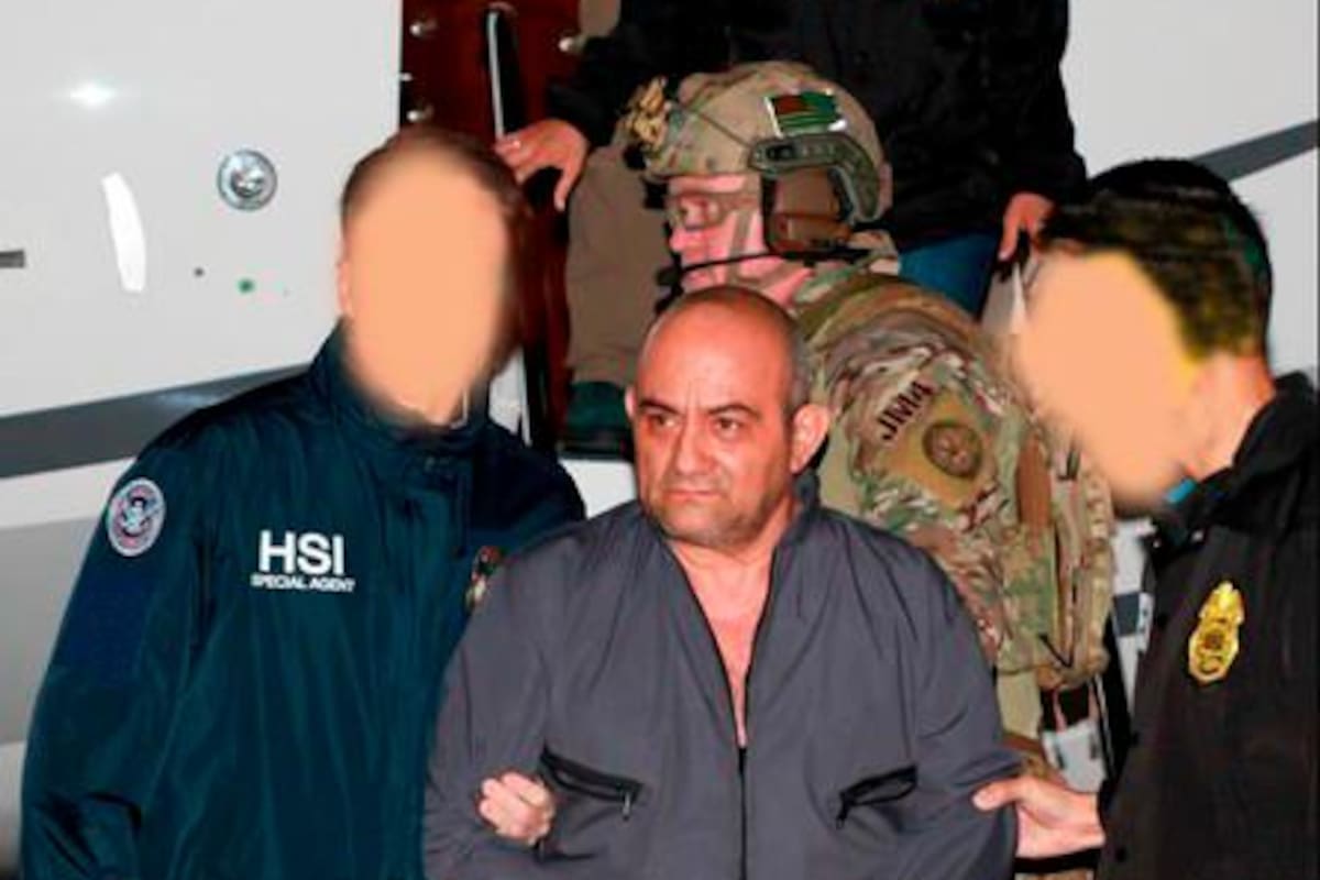 Alias Otoniel, del Clan del Golfo, fue condenado a 45 años de cárcel