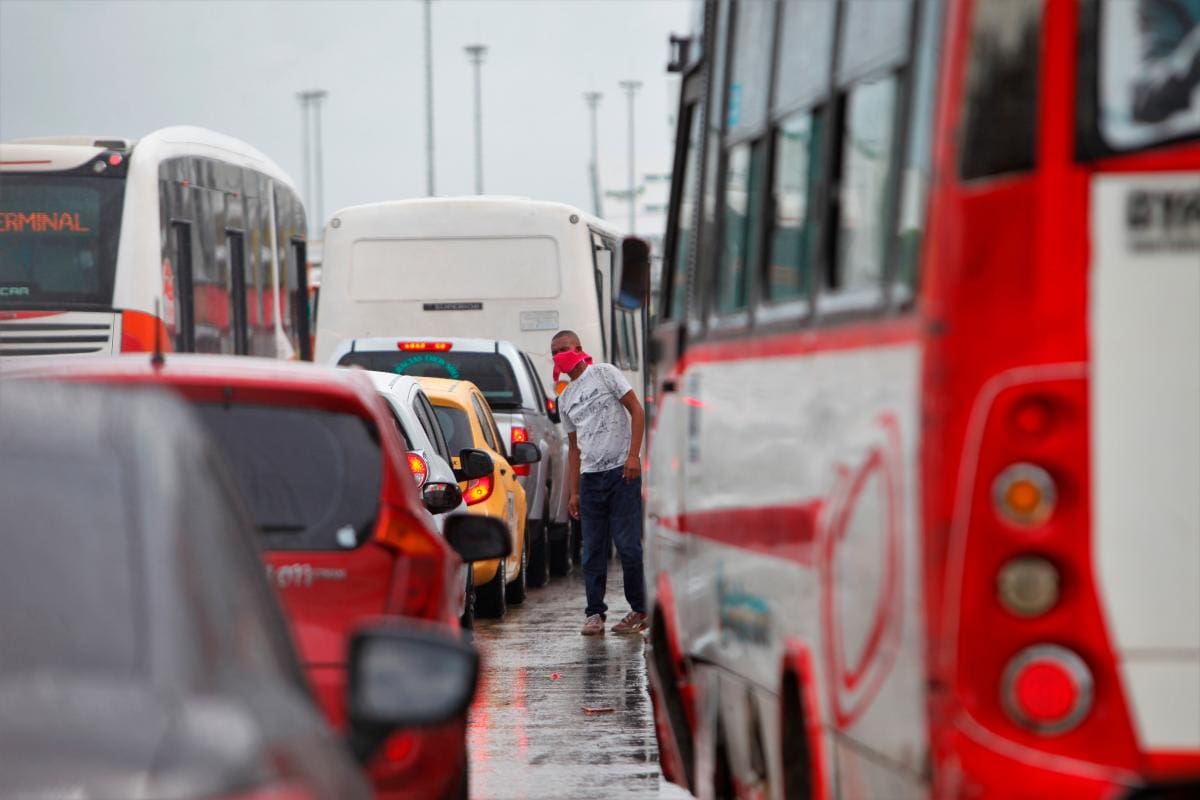 Trancones en Cartagena, una problemática que aumenta en diciembre