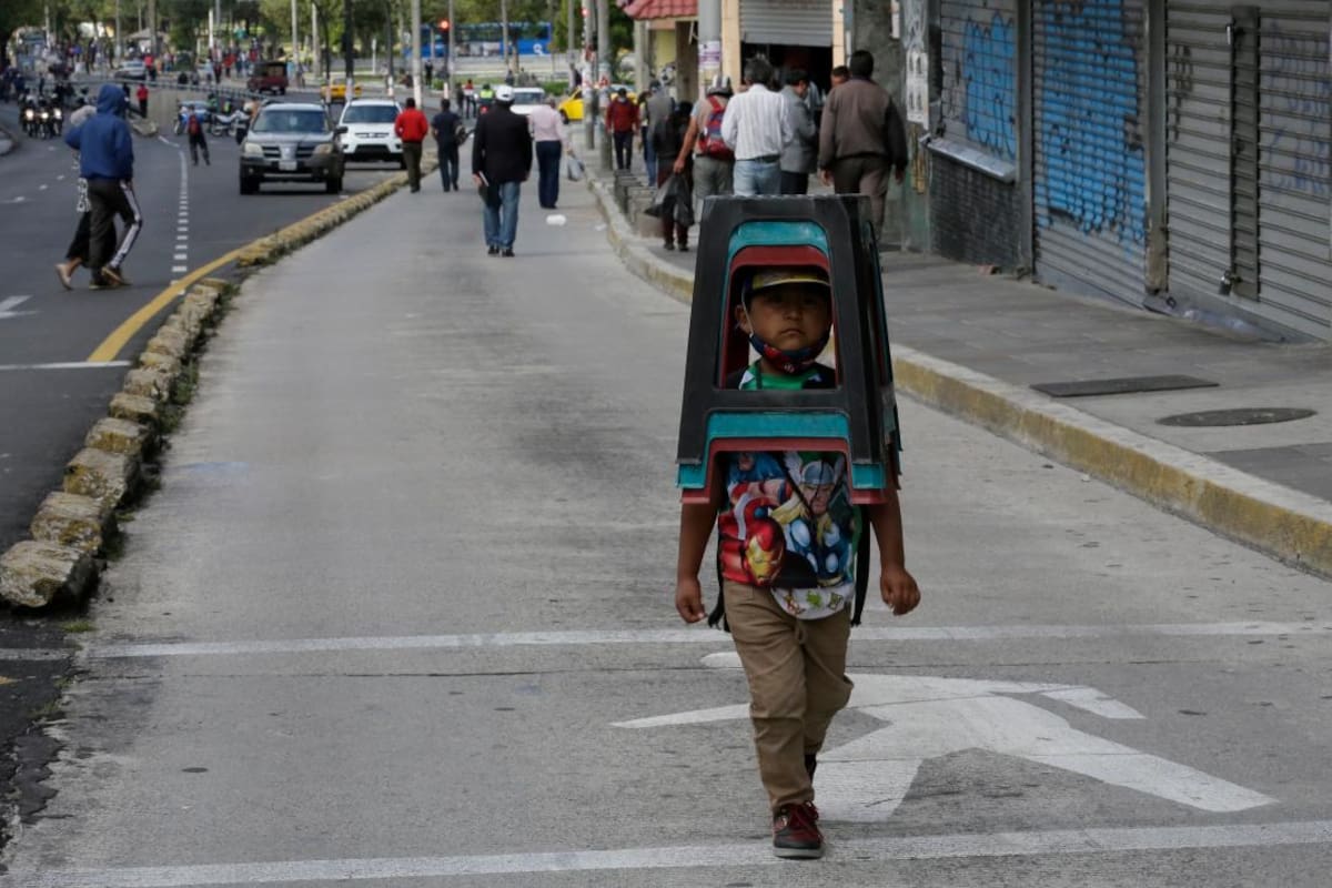 Niños ecuatorianos sufren más tras la pandemia