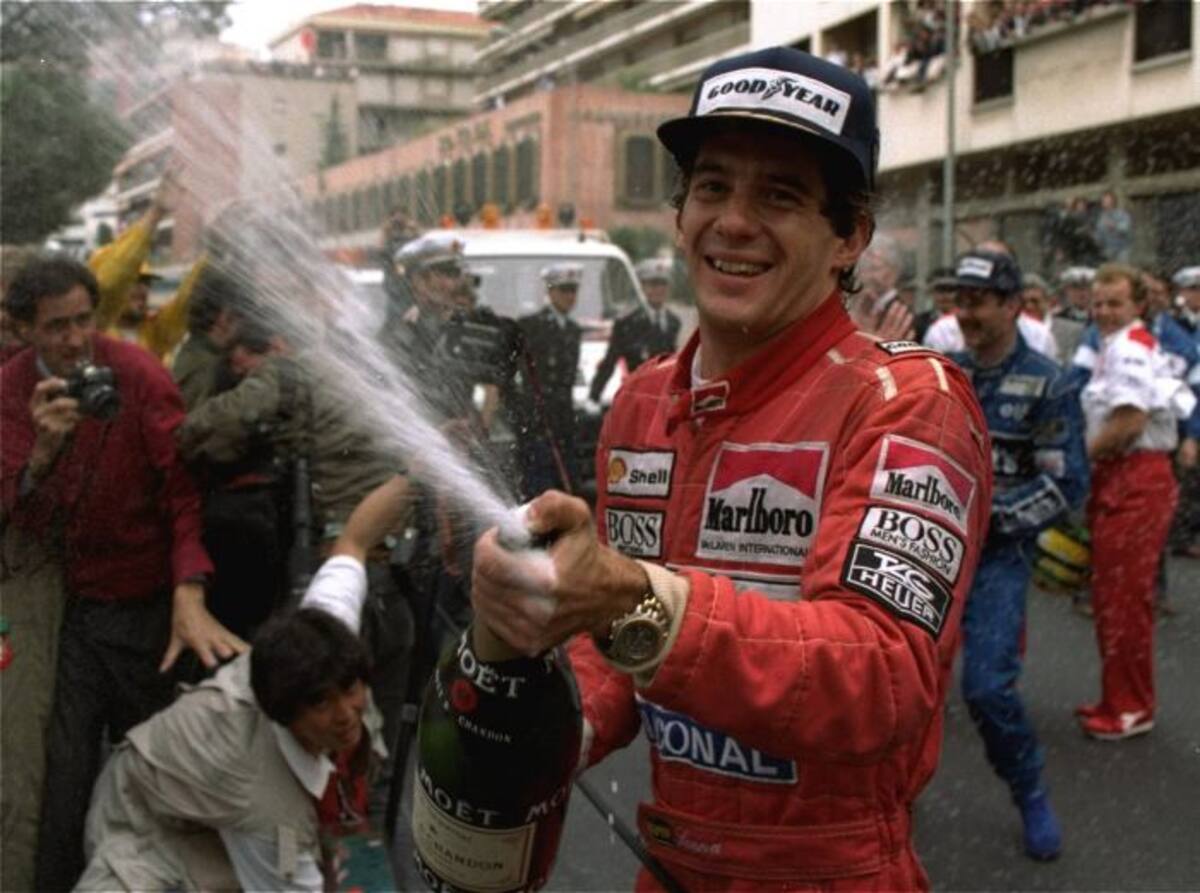 El fallecido piloto brasileño Ayrton Senna. AP LIONEL CIRONNEAU