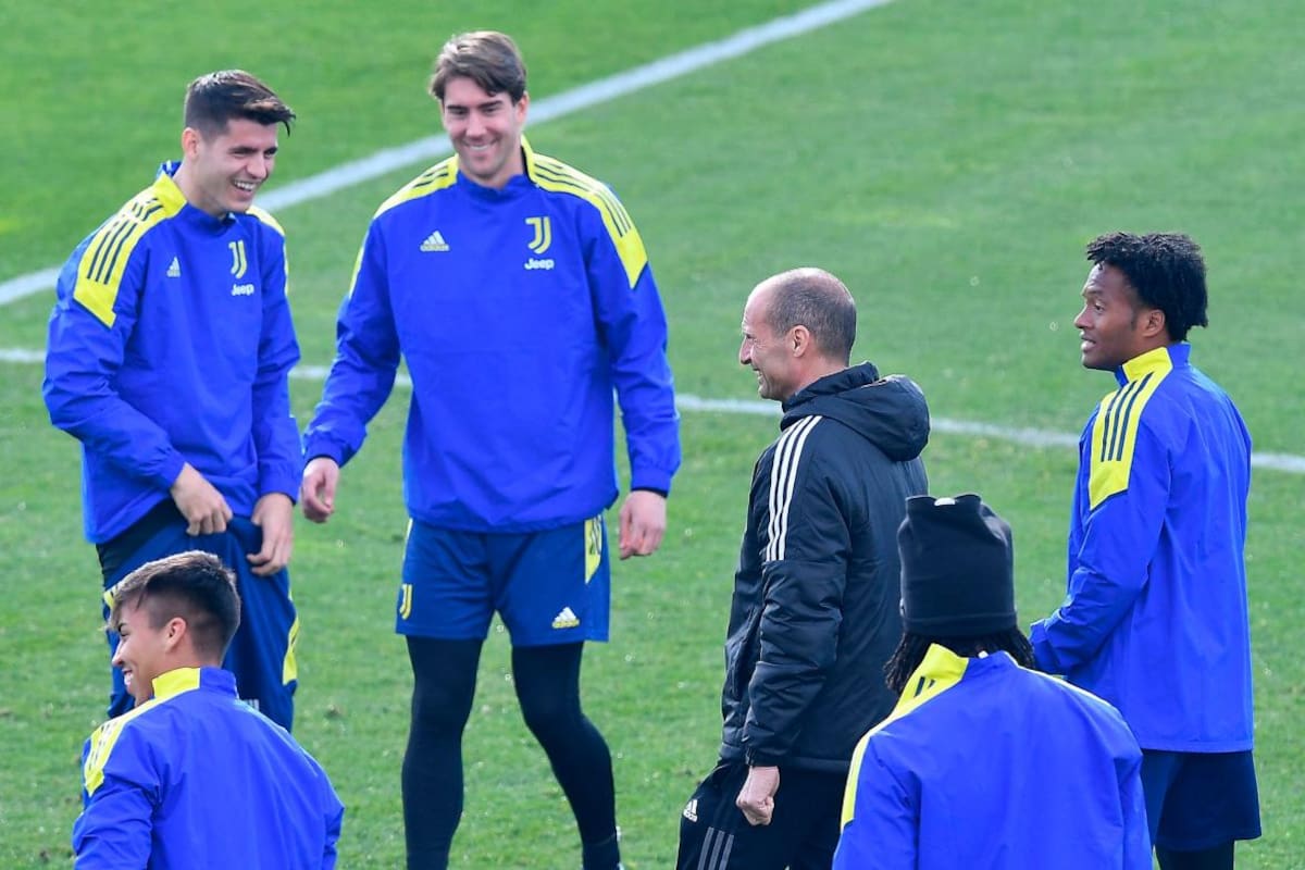 La Juventus de Cuadrado enfrenta al Villarreal en la Liga de Campeones