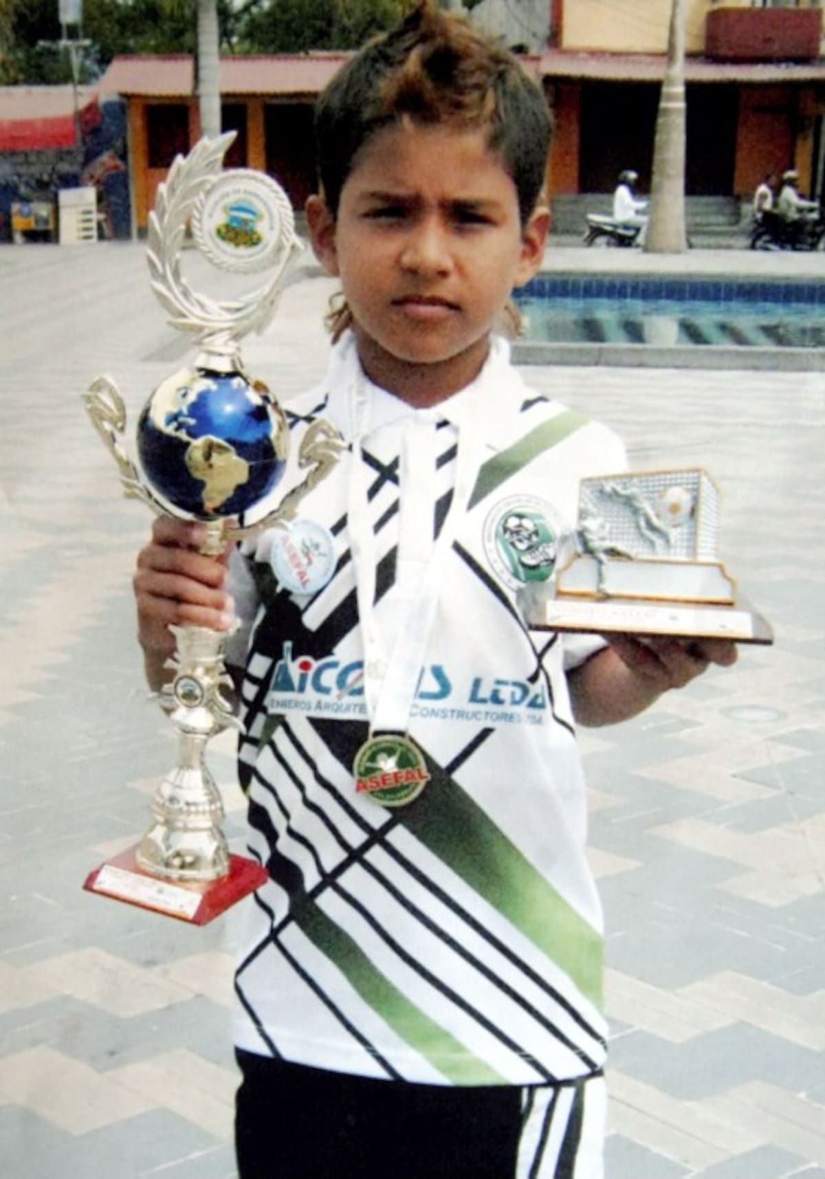 Jorge Isaac Burgos Ramos, futbolista sincelejano. Foto/ Cortesía.
