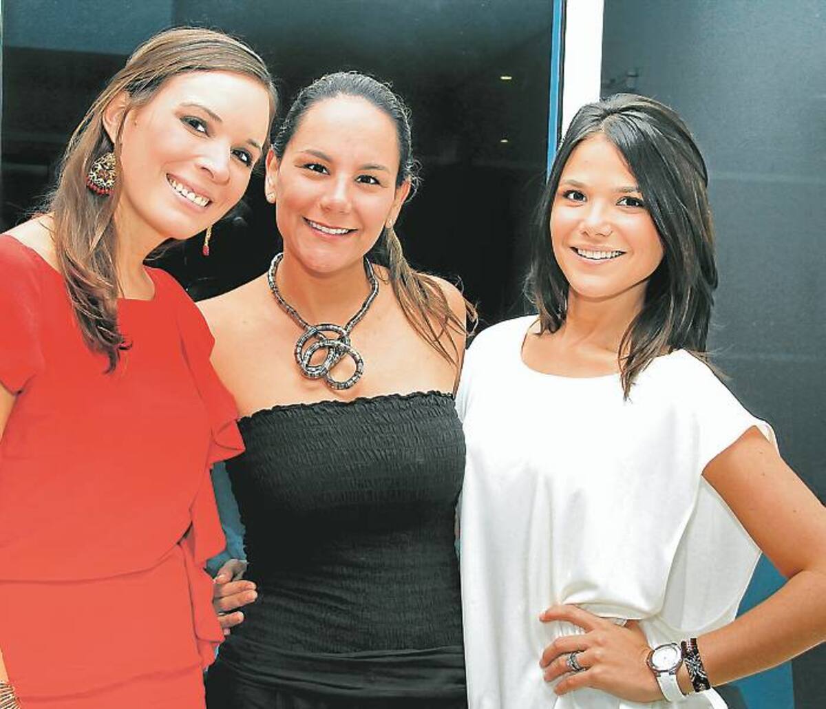 Melissa Guardián, Camila Salas y Cristina Araújo. Maruja Parra / El Universal