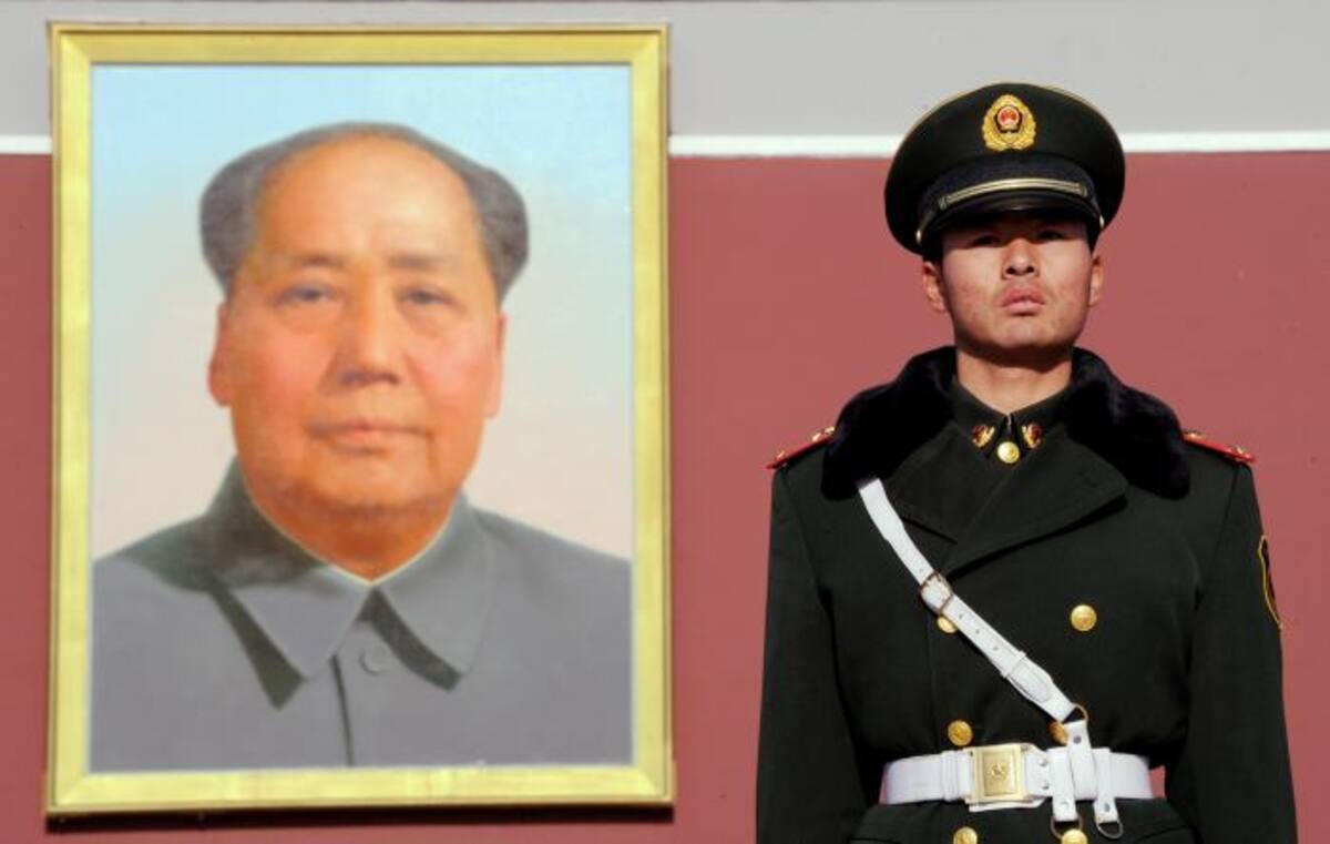 La filosofía del régimen de Mao Tse-tung es motivo de burla. ARCHIVO