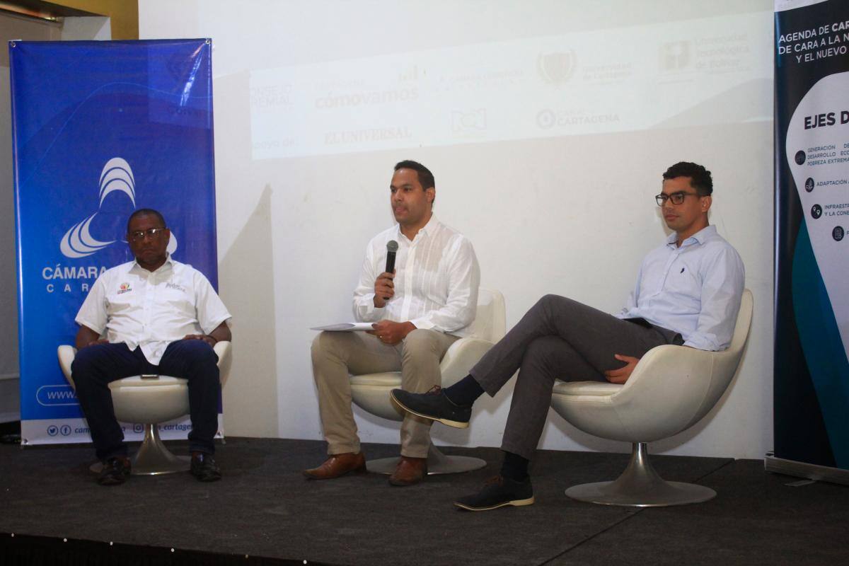 Aniano Morales, Jair Espitia y Gustavo Herrera Sebá. // Foto: Julio Castaño-EU.