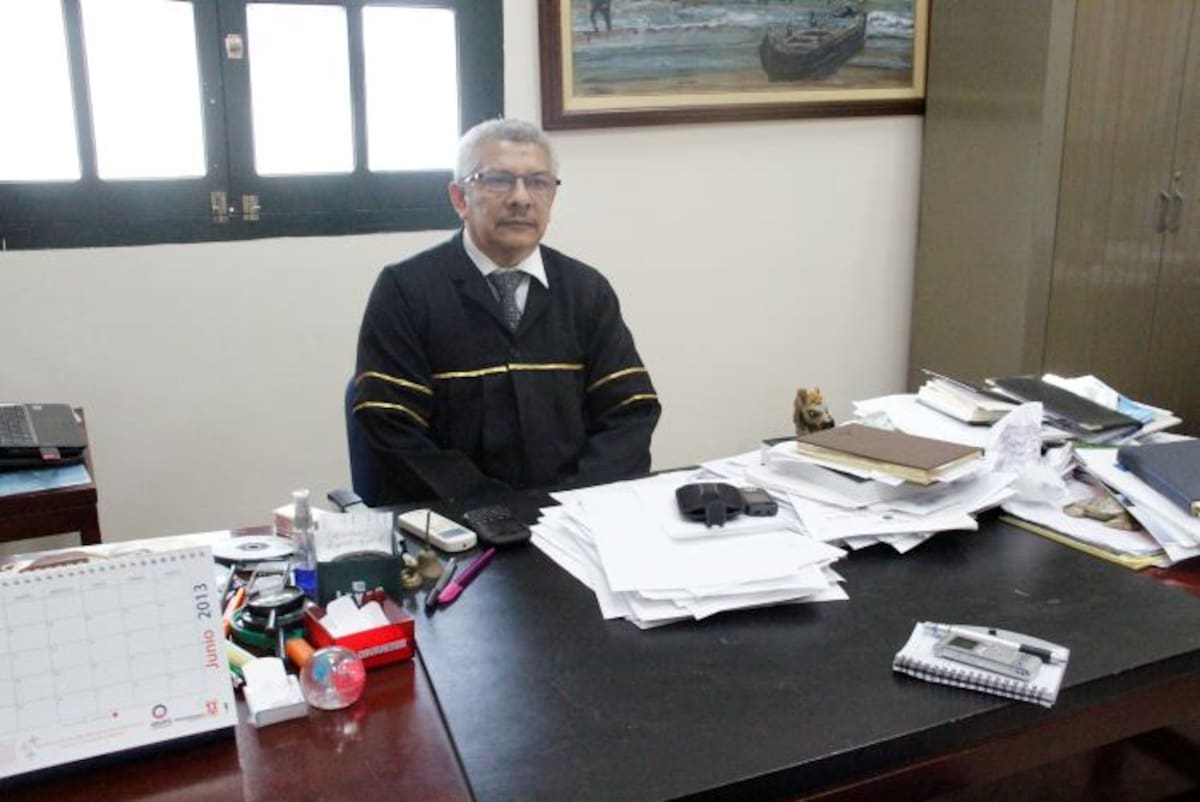 Magistrado Carlos García Salas. Monica Casilla /eluniversal.com.co