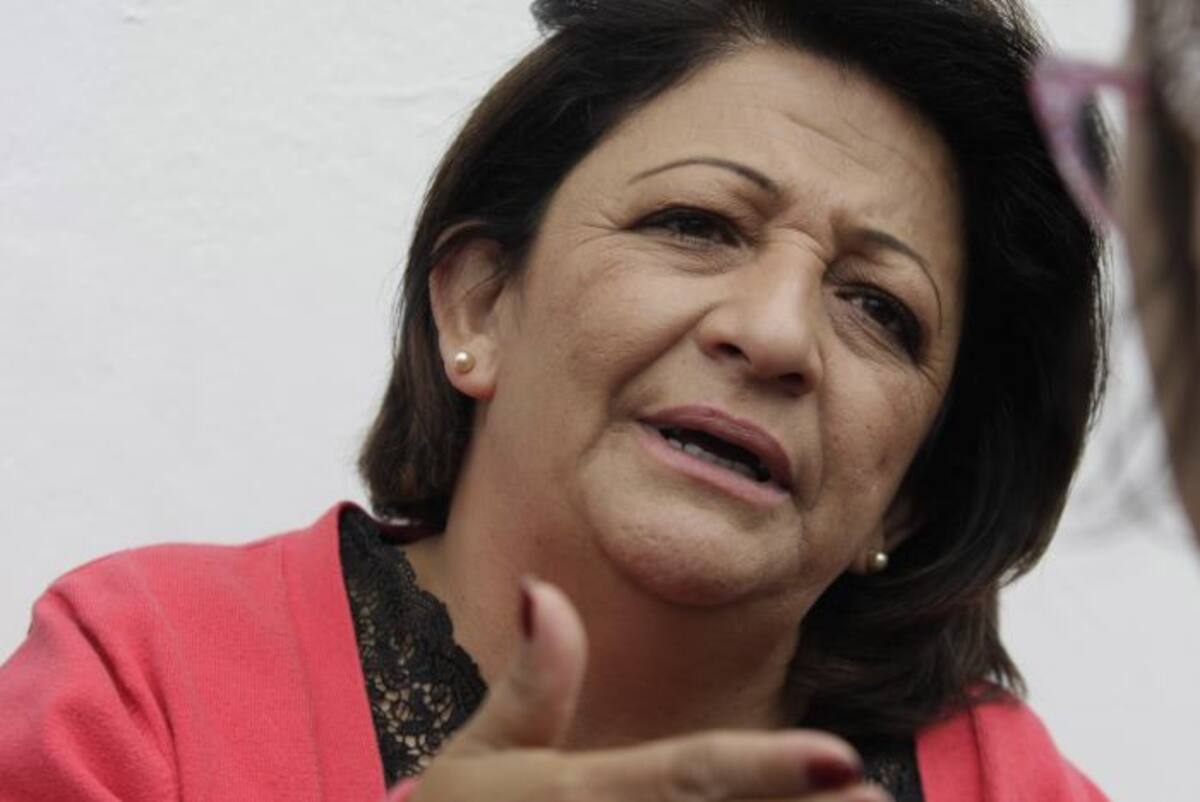 La senadora Gilma Jiménez, falleció el pasado 29 de junio. COLPRENSA