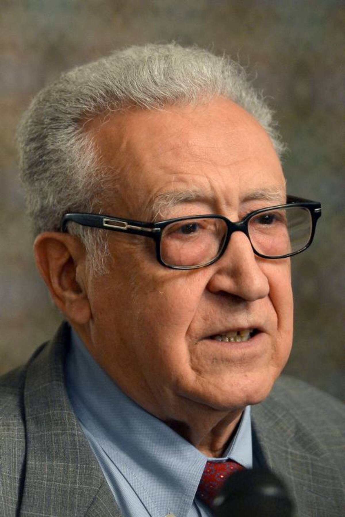 Lakhdar Brahimi, emisario de la ONU y de la Liga Árabe para Siria. AFP KHALED DESOUKI